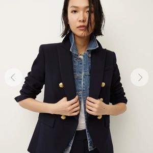 Veronica Beard Navy Miller Blazer - Size 10